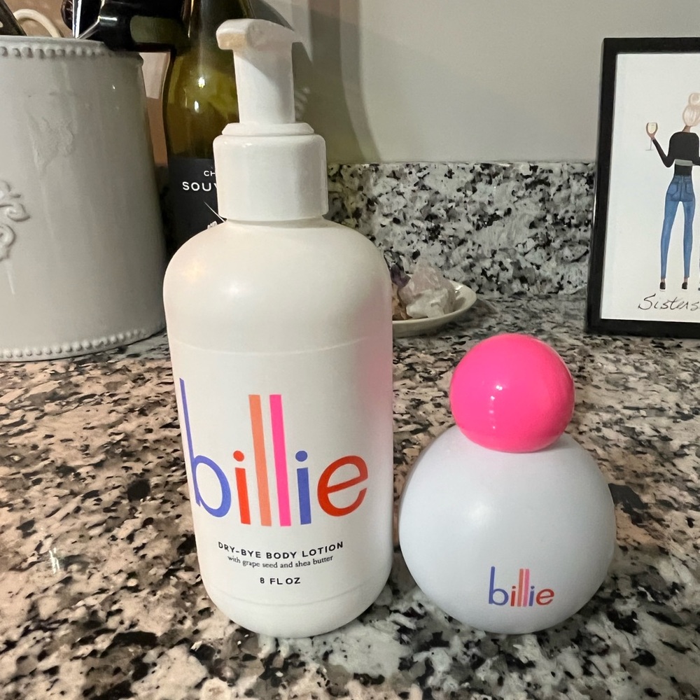 Lotion and dry powder combo